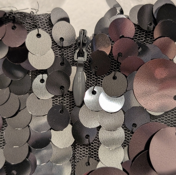 Nicole Miller NY Sequin Dress Size 16 NWT NYE Dress Party Glam - Picture 8 of 11